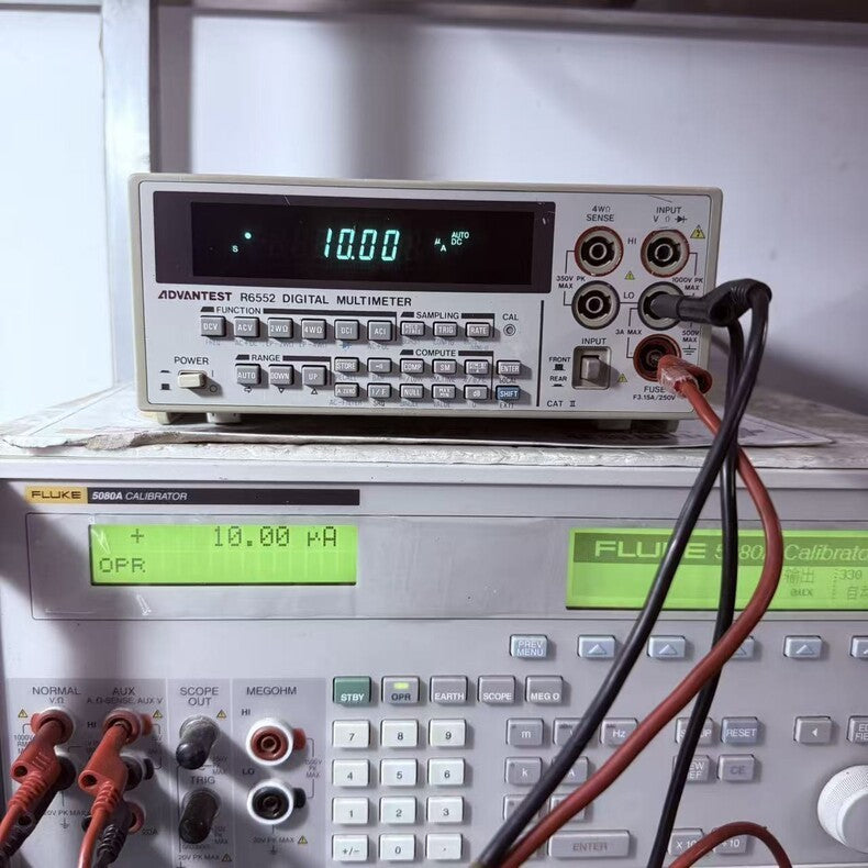 Used ADVANTEST R6552 5.5-Digit Digital Multimeter