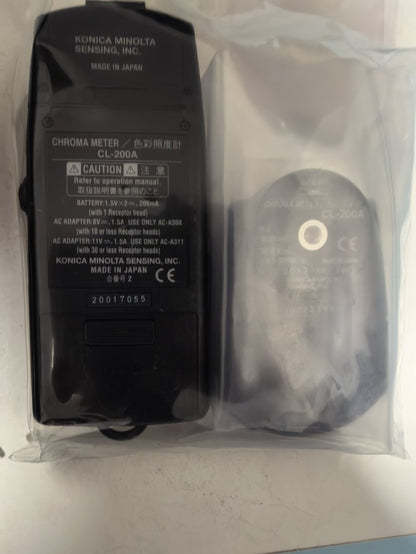 Used Konica Minolta CL-200A Chroma Meter Color Illuminance