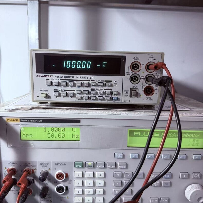 Used ADVANTEST R6552 5.5-Digit Digital Multimeter