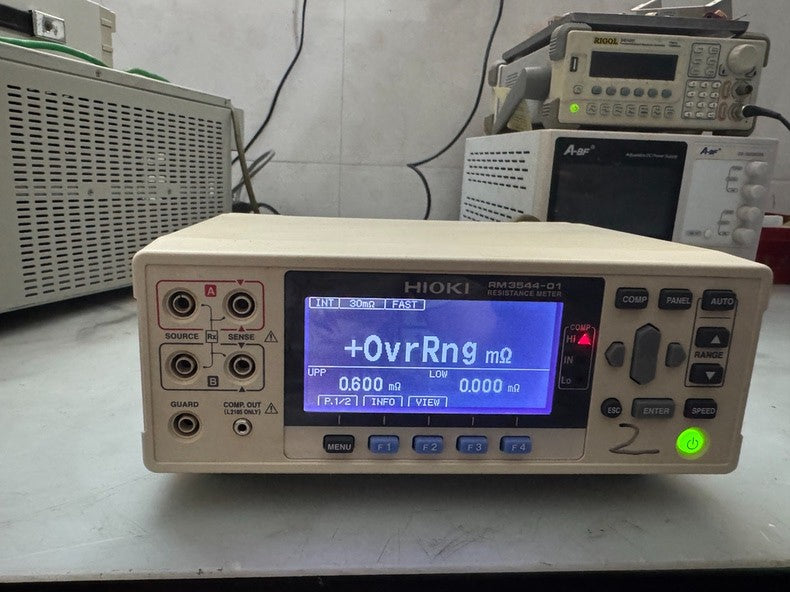 1PC Used Hioki RM3544-01 Resistance Meter 0.02% Accuracy 1μΩ Resolution