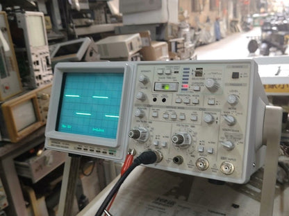 Hitachi VC-6545 2CH 100MHz Hybrid Oscilloscope