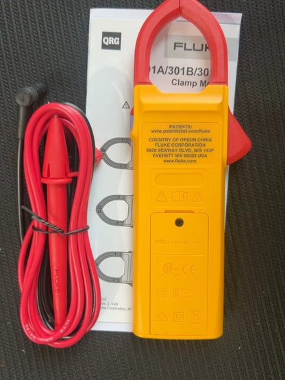 Fluke 301C Digital AC Clamp Meter 600A/600V