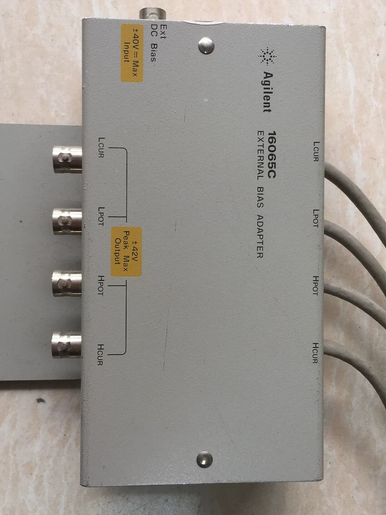 HP 16065C External Bias Adapter Used