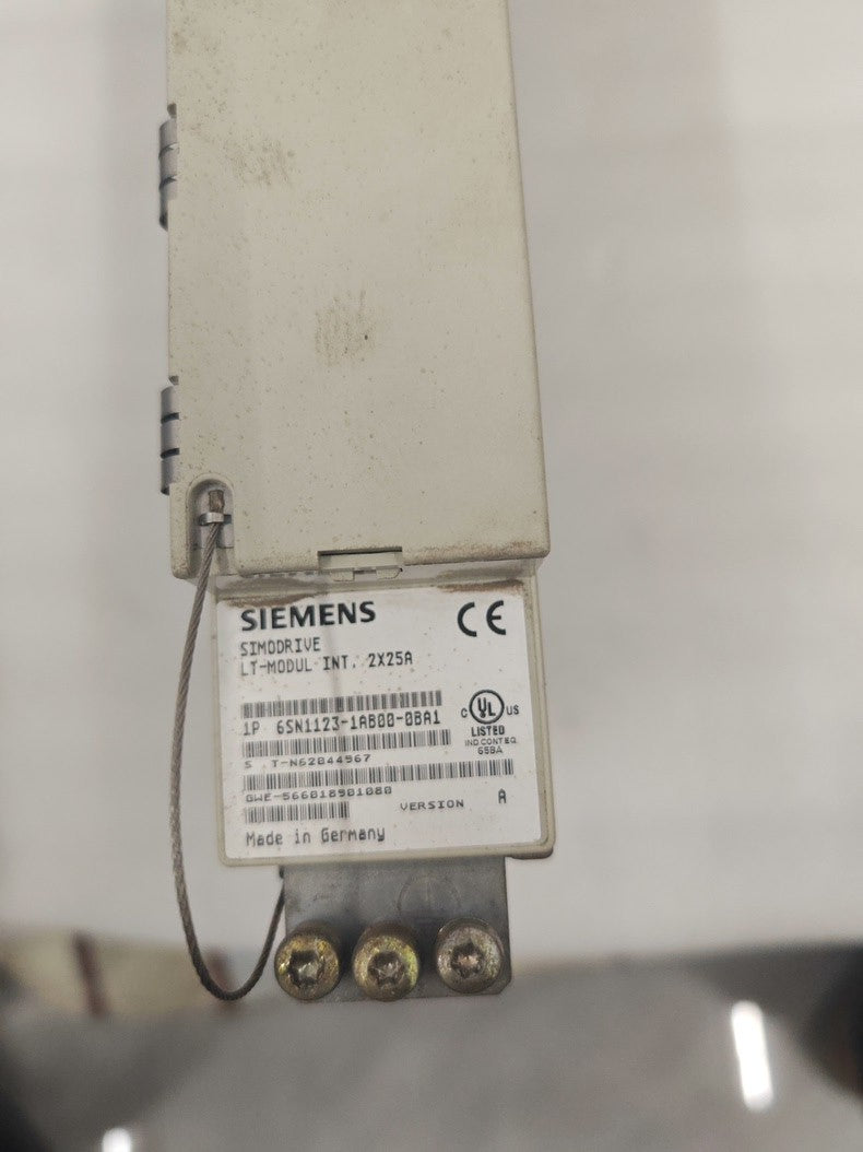 Used Siemens 6SN1123-1AB00-0BA1 Servo Drive Power Module