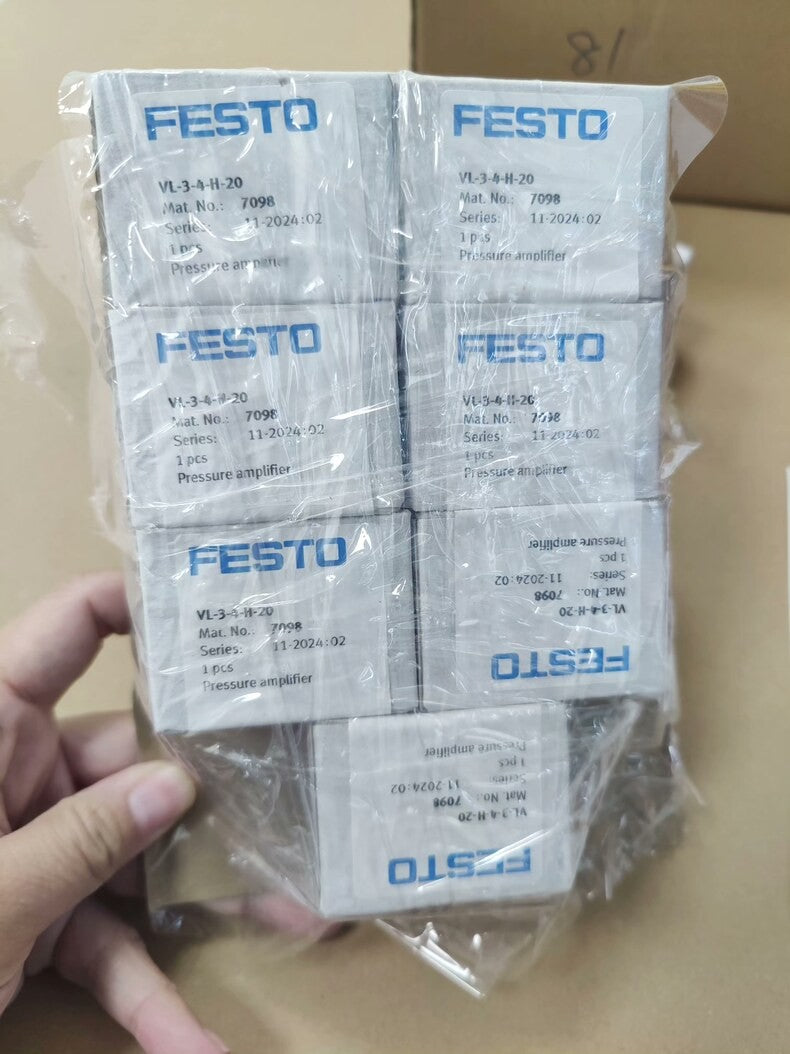 1PC New Festo VL-3-4-H-20 7098 Industrial Directional Pneumatic Control Valve