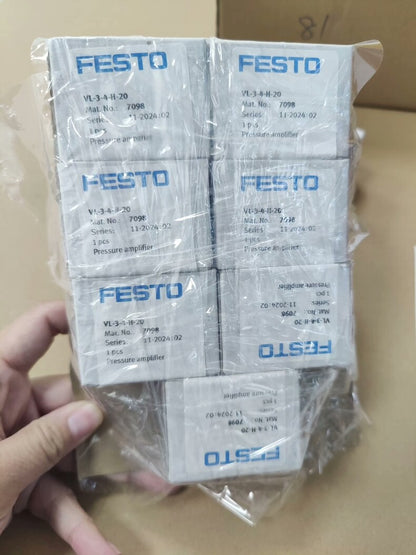 1PC New Festo VL-3-4-H-20 7098 Industrial Directional Pneumatic Control Valve