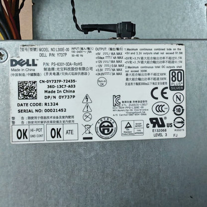 Used DELL D300ED-00 300W Power Supply