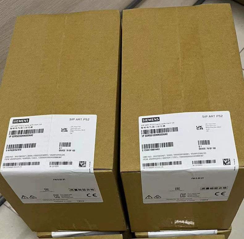 New Siemens 6DR5020-0NG00-0AA0 Valve Positioner