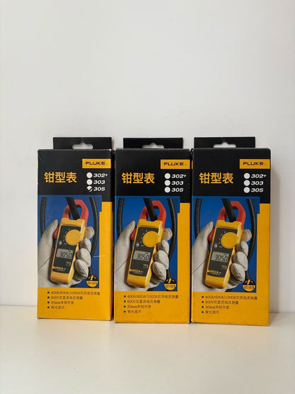 New Fluke 305 Digital Clamp Meter AC DC Current
