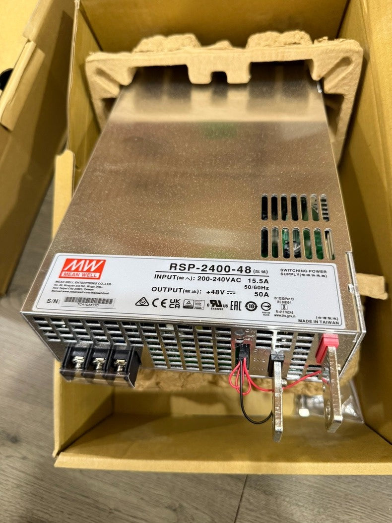 New Mean Well RSP-2400-48 2400W 48V Power Supply