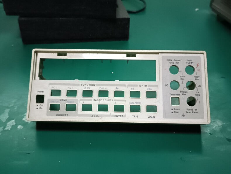Used HP 34401A Multimeter Front Panel