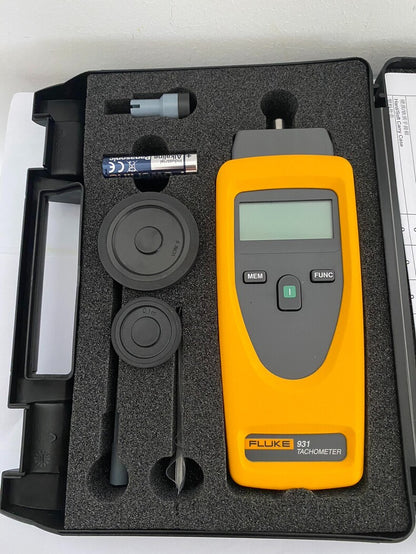 New Fluke 931 Dual-Mode Tachometer RPM Meter