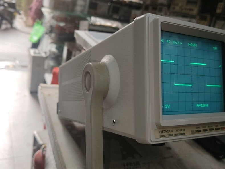 Hitachi VC-6545 2CH 100MHz Hybrid Oscilloscope