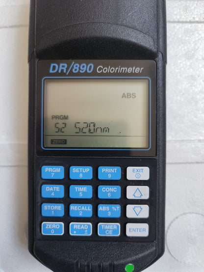 Used Hach DR890 Portable Colorimeter Analyzer