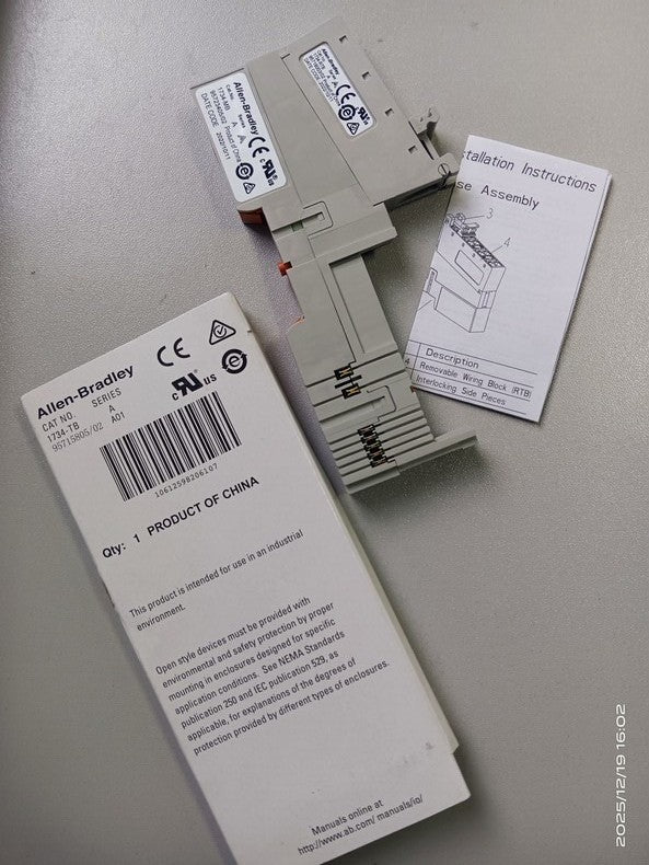 New Allen-Bradley 1734-TB Point I/O Terminal Base Module