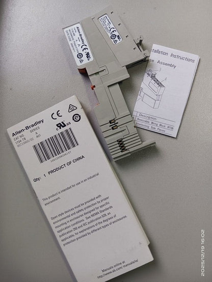 New Allen-Bradley 1734-TB Point I/O Terminal Base Module