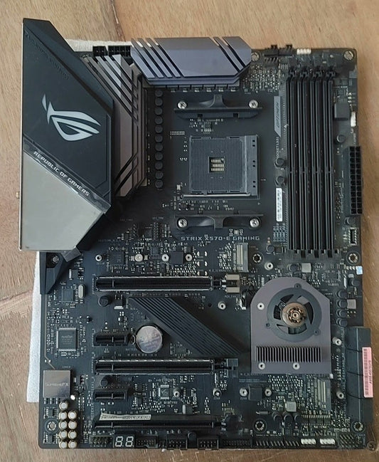 Used ASUS ROG STRIX X570-E AM4 ATX WiFi 6E Board