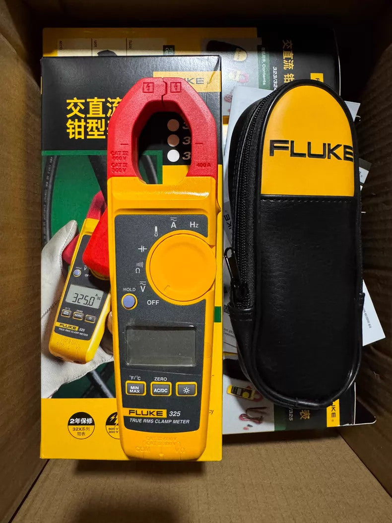 New Fluke 325 True RMS Clamp Meter Tester