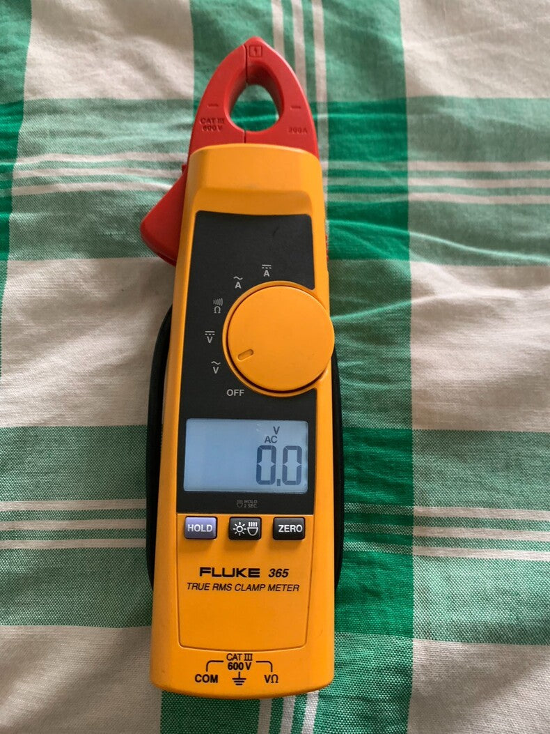 1PC Used Fluke 365 Detachable Jaw True RMS AC DC Clamp Meter Industrial Tester