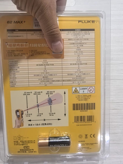 New Fluke 62 Max Plus IR Laser Thermometer