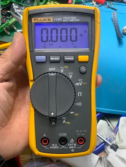 Used Fluke 115C Digital Multimeter Industrial