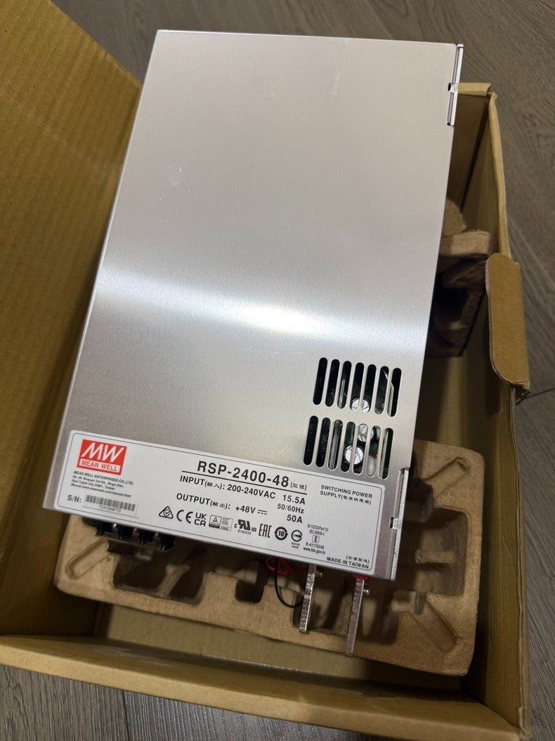 New Mean Well RSP-2400-48 2400W 48V Power Supply