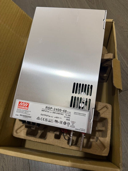 New Mean Well RSP-2400-48 2400W 48V Power Supply
