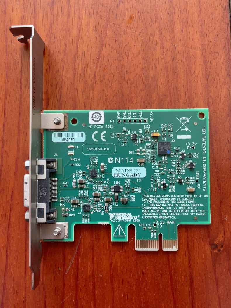 1PC Used NI PCIe-8361 MXI-Express PXI Remote Control Interface Card 779504-01