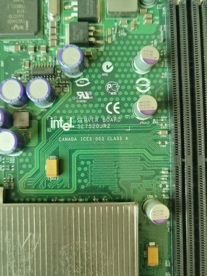 Used Intel SE7520JR2 Dual Xeon Socket 604 Server MB