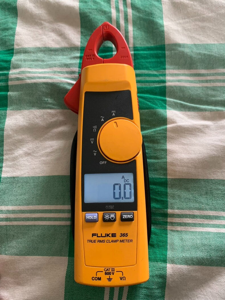 1PC Used Fluke 365 Detachable Jaw True RMS AC DC Clamp Meter Industrial Tester