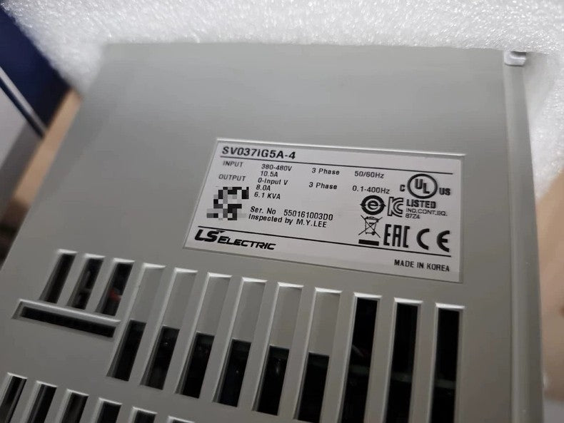 New LS LG SV037iG5A-4 3.7kW VFD Inverter