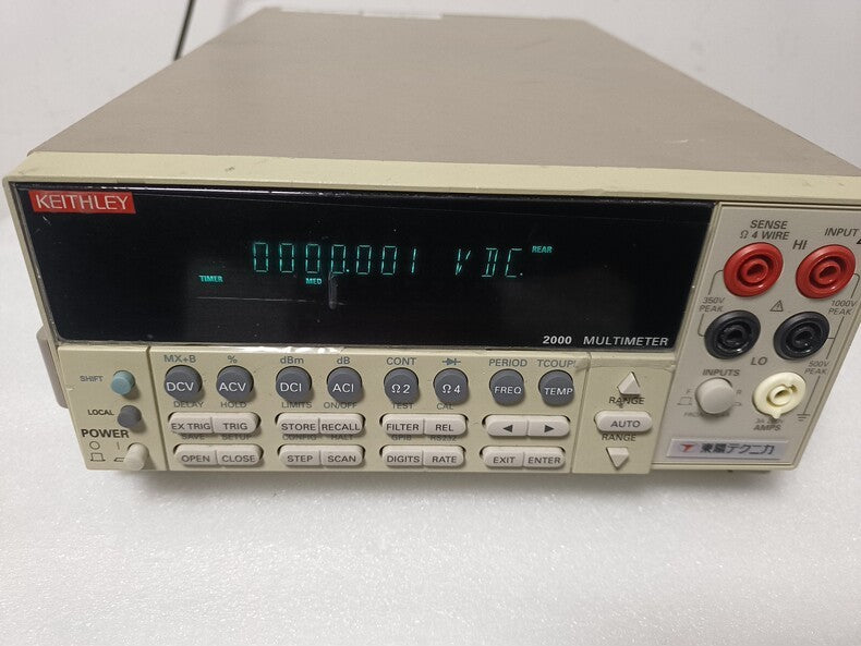Used Keithley 2000 6.5-Digit Digital Multimeter
