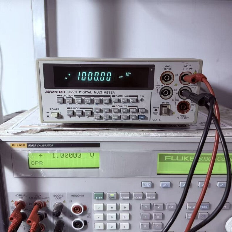 Used ADVANTEST R6552 5.5-Digit Digital Multimeter