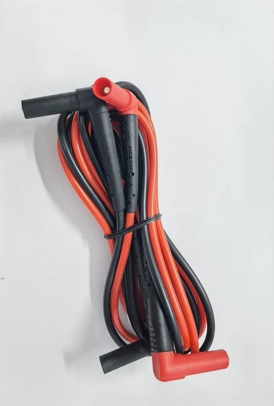 New TL222 Silicone Test Leads Fluke Right Angle Banana