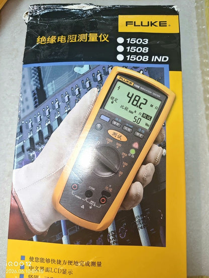 Fluke 1503 Megohmmeter 500 1000V Insulation Tester