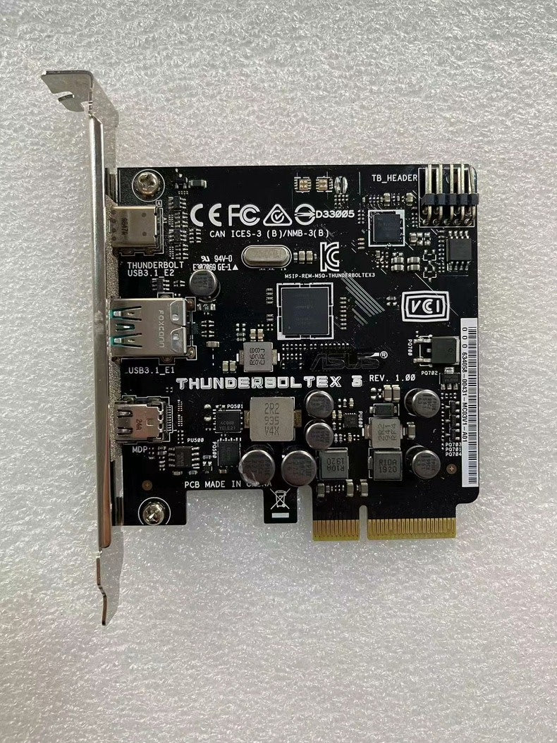 Used ASUS ThunderboltEX 3 40Gbps PCIe Card X99/X299