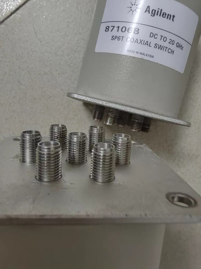 Used Agilent 87106B RF Coaxial Switch 20GHz