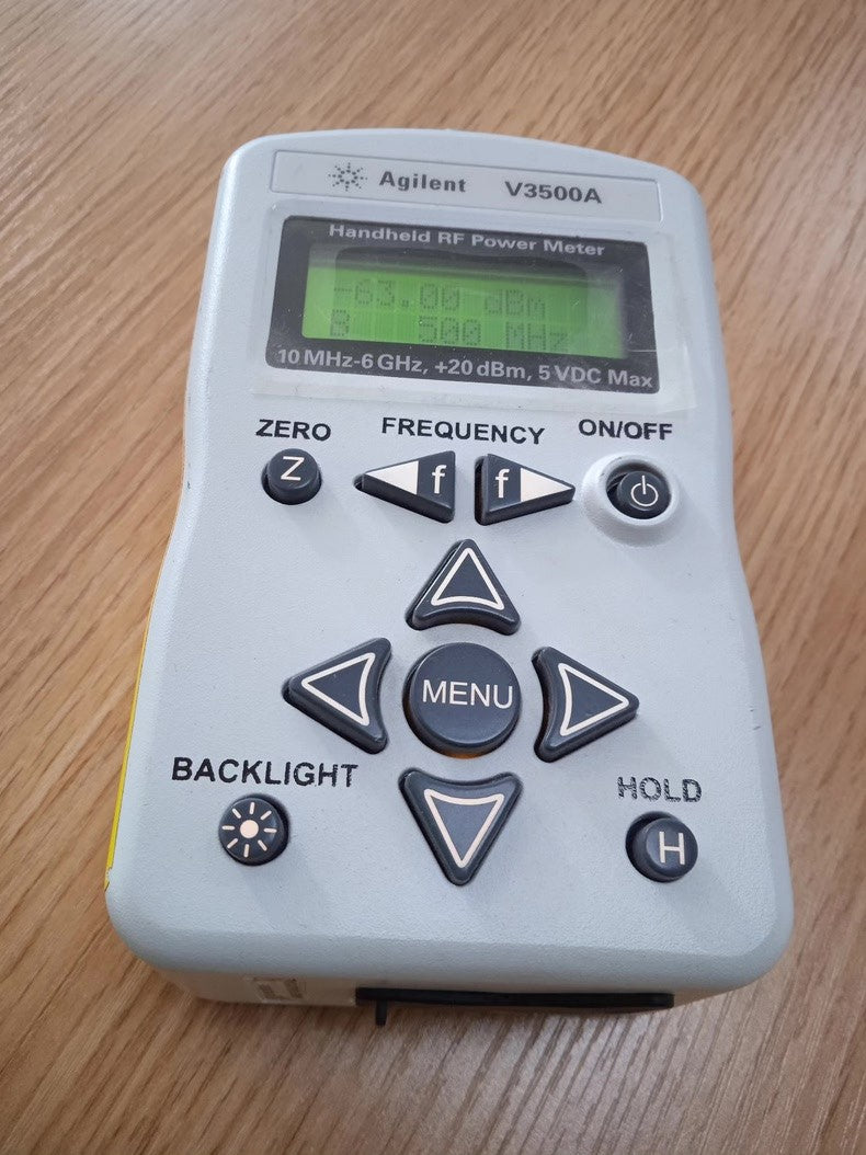 Used Keysight Agilent V3500A 10MHz-6GHz RF Power Meter