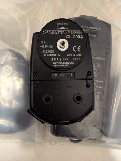 Used Konica Minolta CL-200A Chroma Meter Color Illuminance