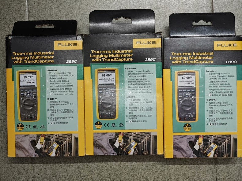New Fluke 289C True RMS Industrial Data Logging Digital Multimeter