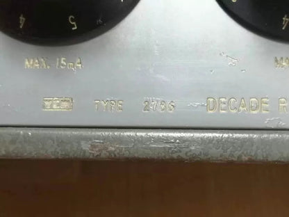 Used Yokogawa 2786 Resistance Decade Box