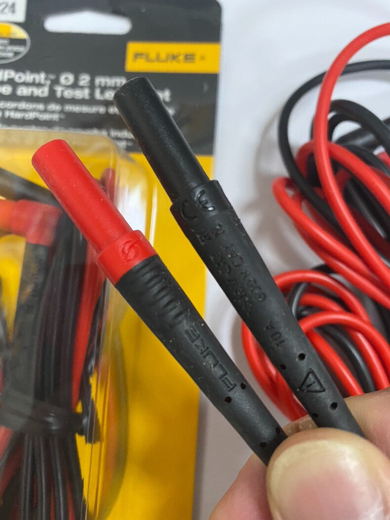 Fluke TL224 SureGrip Silicone Test Lead Probes
