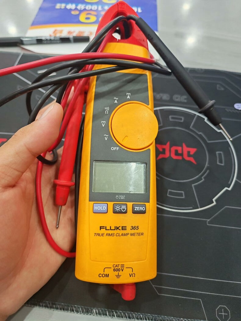 Used Fluke 365 AC DC True RMS Clamp Meter
