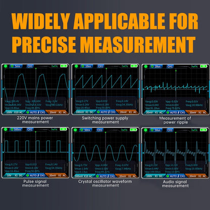 FNIRSI 2C23T 3-in-1 Oscilloscope Multimeter Generator