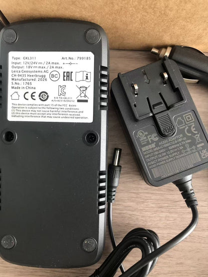 New GKL311 Battery Charger Leica GEB211/212/221/222