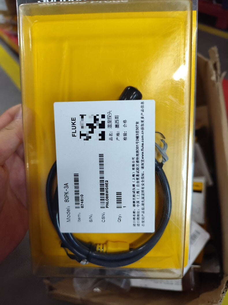 Type-K Temperature Probe Fluke 80PK-3A Thermocouple