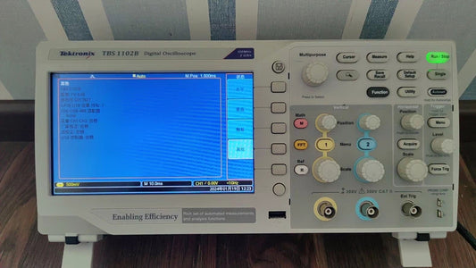 Used Tektronix TBS1102B 100MHz 2-Channel Oscilloscope