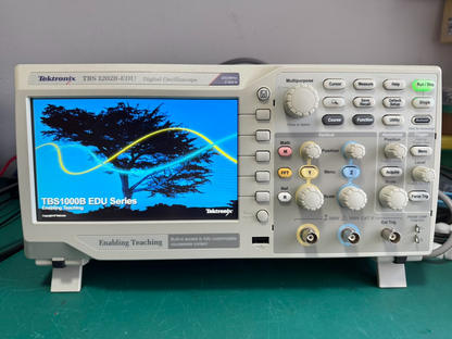 Used Tektronix TBS1202B-EDU 200MHz Oscilloscope