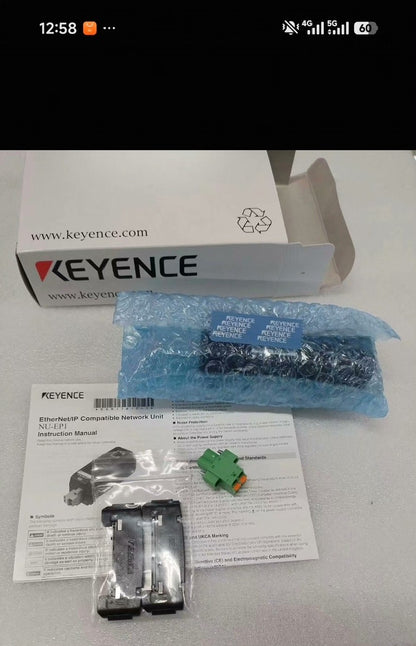 New Keyence NU-EP1 EtherNet/IP Unit 24V DC
