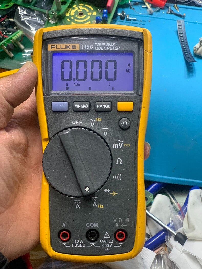 Used Fluke 115C Digital Multimeter Industrial